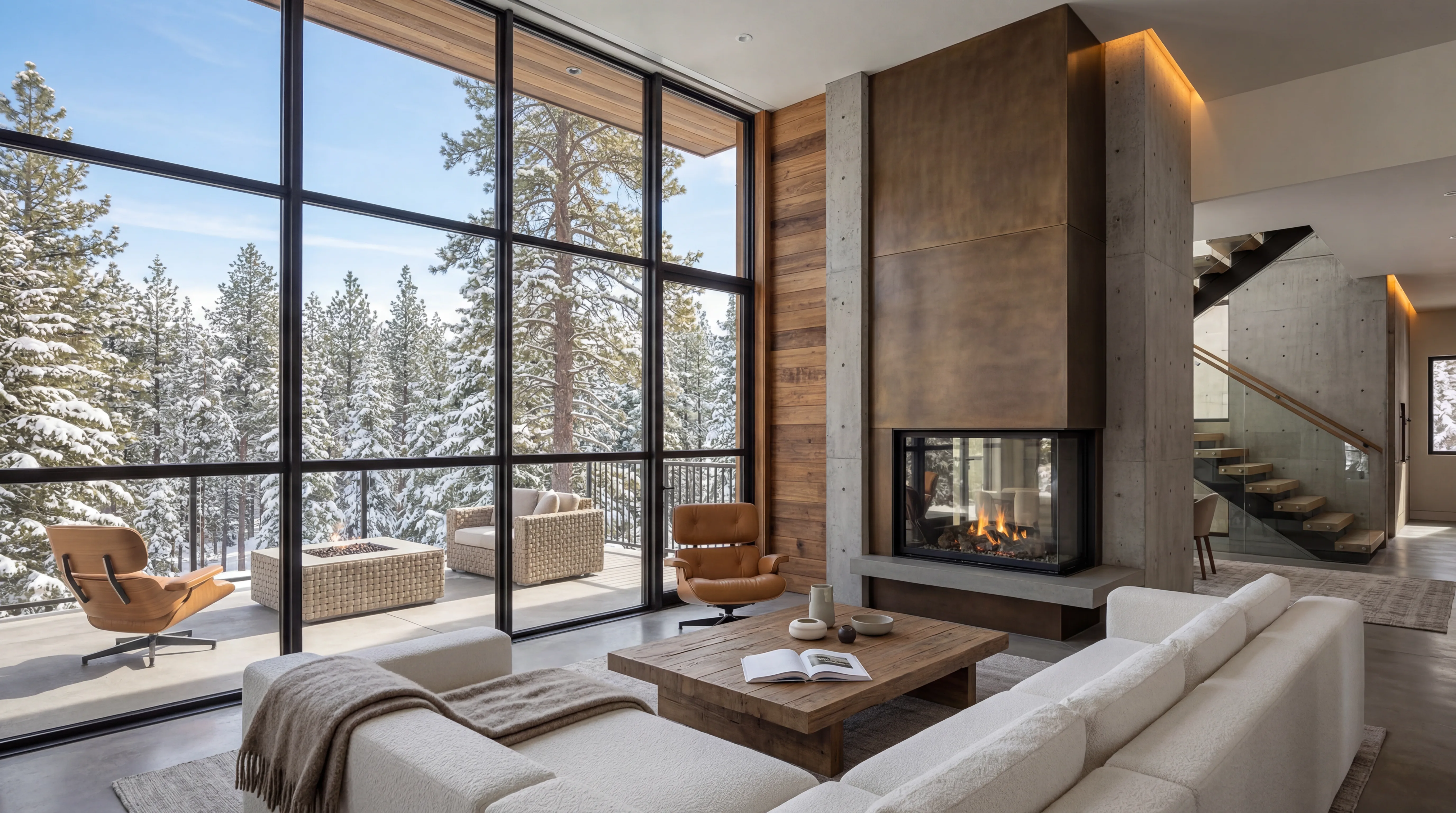 Big Sky Family Estate — great room